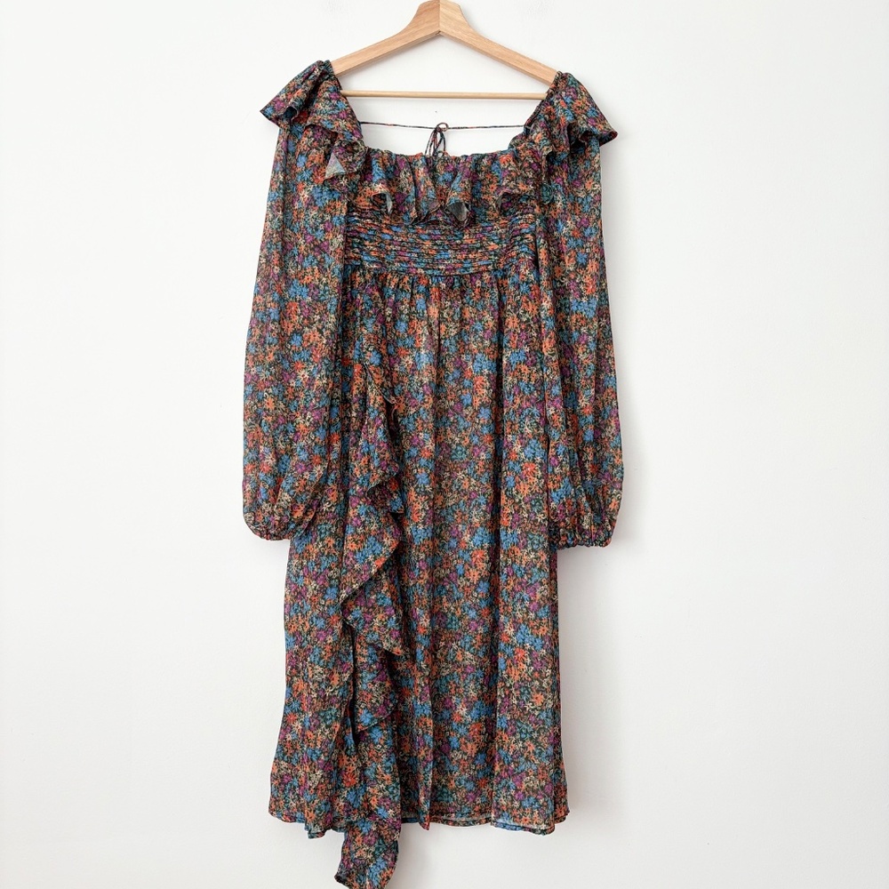 For love & lemons Brittany ditsy midi dress - Picture 4 of 8